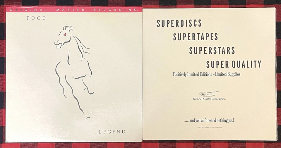 Виниловая пластинка MFSL Poco Legend LP 12», 33 об/мин почти как новая M — Audiophile - Изображение 3 из 4