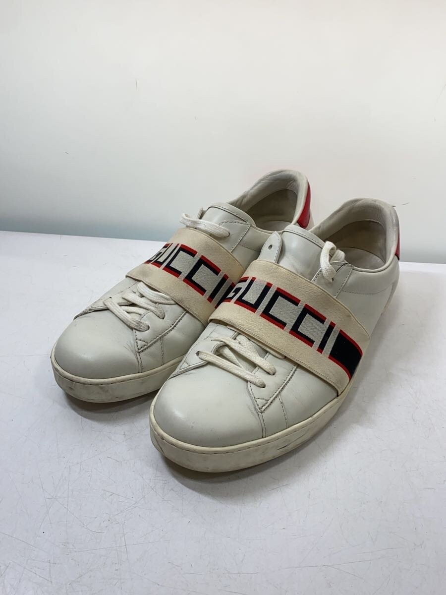 GUCCI low-top sneakers/size 9 US 9.5 white men's thumbnail 4