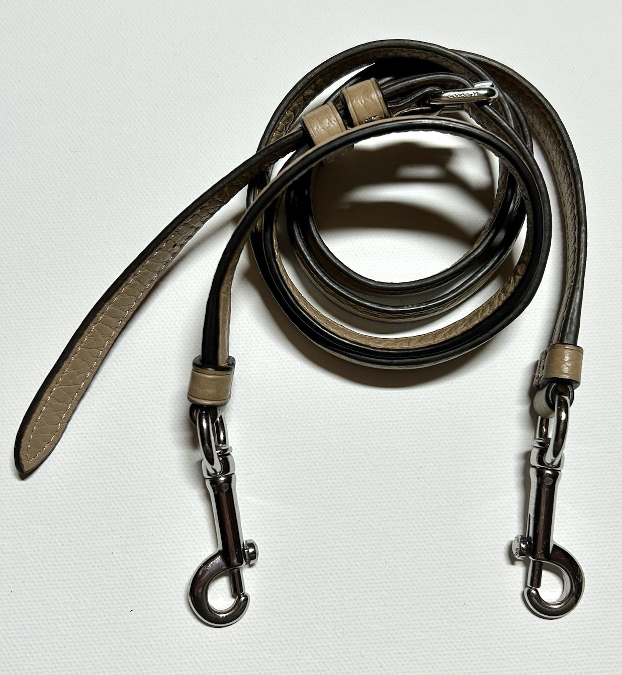 Coach Adjustable Crossbody REPLACEMENT STRAP Tan … - image 5