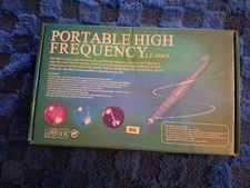 High Frequency Skin Therapy Wand Facial Care AntiWrinkle