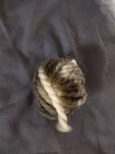 Wool Yarn Ball Lot Dark Blue Slate Blue Multicolor Brown Tan White - Picture 5 of 8