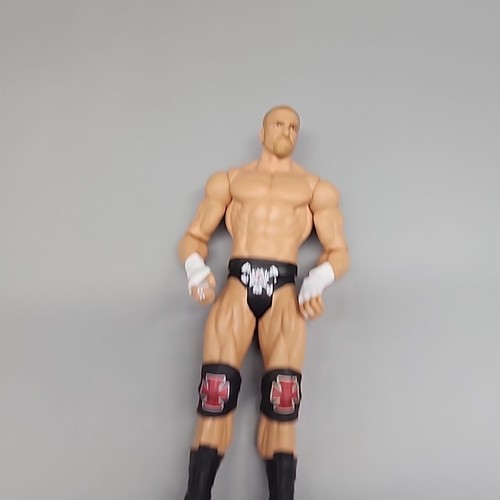 Mattel Triple H WWE Elite WrestleMania Wrestling Figure 2011 Used 7" - 第 1/5 張圖片