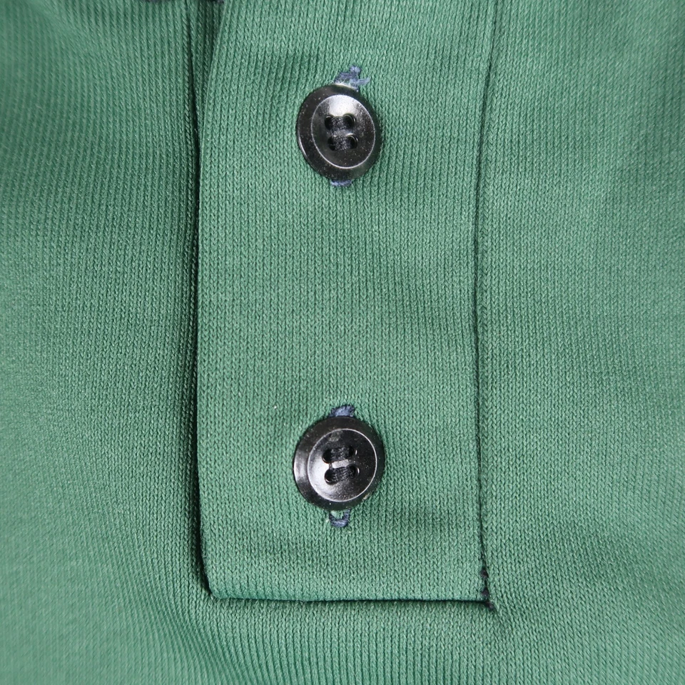 Camiseta Henley Vintage Anos 70 Wilson Jersey Pulôver Masculina 42 Open Pantry Fabricada nos EUA - Imagem 4 de 4