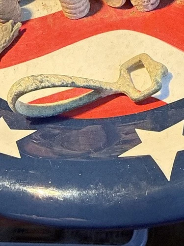 Dug Civil War Or Later 💥 🇺🇸 💣 Brass Sword Hanger Or  Horse Related Brass