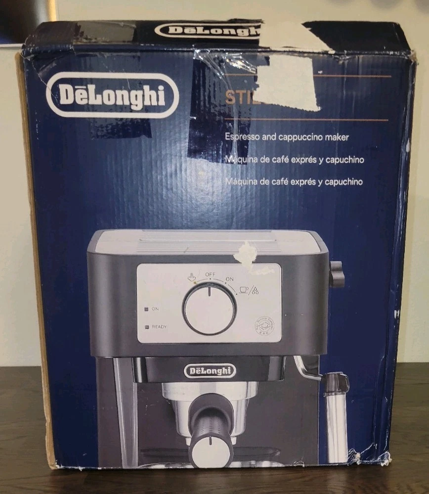 De'Longhi EC260BK Stainless Steel Espresso Machine - Black - NEW!