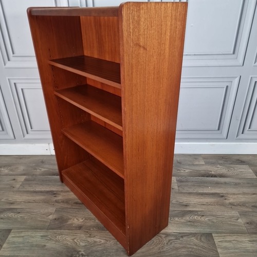 Retro Vintage Teak Wooden Bookcase Book Shelf / Shelves Shelving - Mid Century - Picture 5 of 24