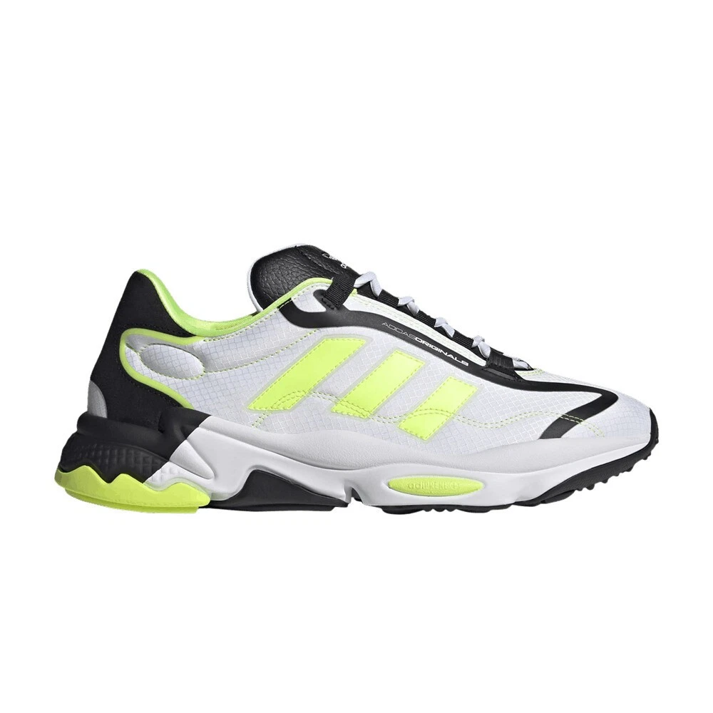 adidas Ozweego Pure Originals Men\'s Shoes Sneakers White/Solar Yellow/Black adidas Originals Sneaker Ozweego Pure - Footwear White  main image 4