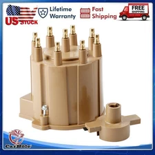 HEI/Male Distributor Cap & Rotor Kit For Chevy Pontiac GMC 305 350 454 5.7/5.0L