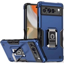 Military Grade Shockproof Hybrid Armor Case with Ring Grip for Google Pixel