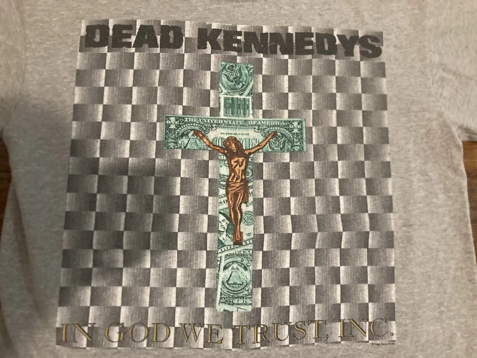 Dead Kennedys vintage shirt Big Black Flag Ramones Circle Jerks Germs Fear punk - Image 4 of 4