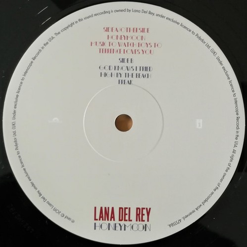 Lana Del Rey - Honeymoon - 2LP - Pink Hype Sticker - New/Sealed Vinyl - Picture 4 of 11