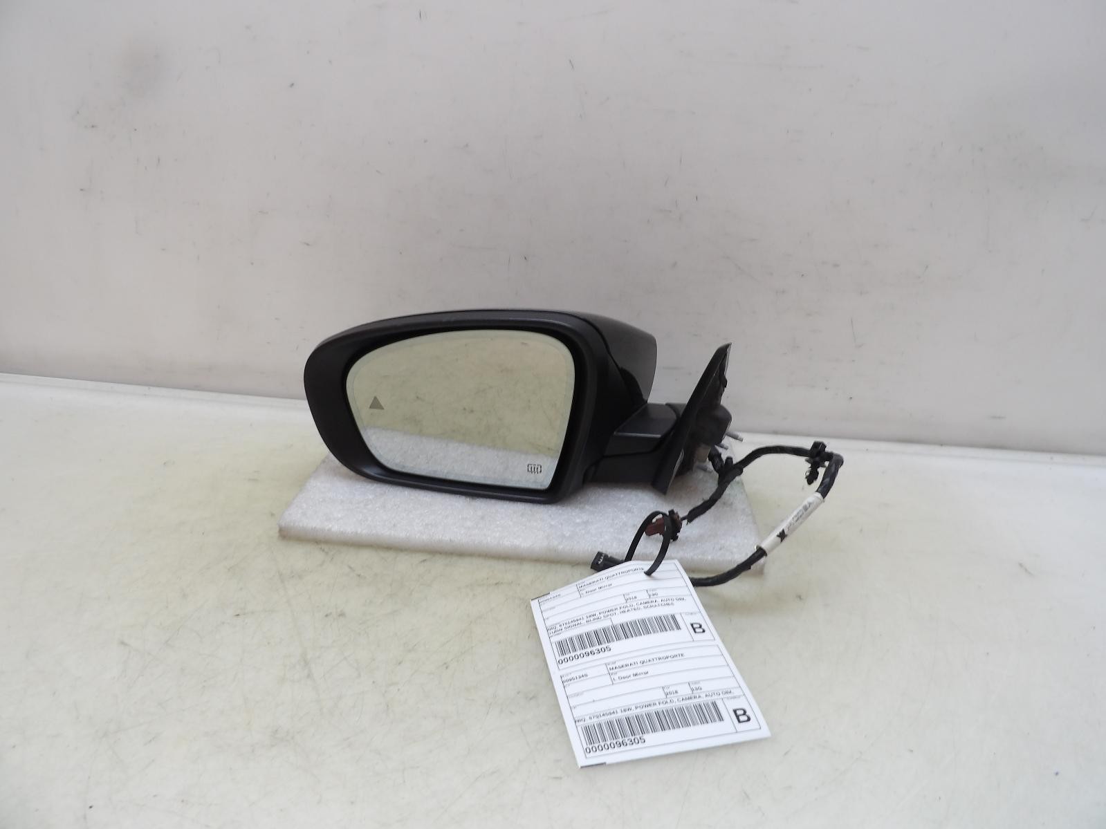 Maserati Quattroporte 2018-2019 Left Side mirror P/N 0095134S