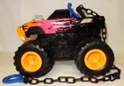 VINTAGE HOT WHEELS BRUNO THE BAD DOG BATTERY OPERATED MONSTER TRUCK, WORKS