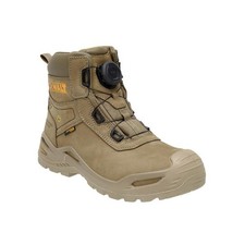 Dewalt Lander Safety Boots S7 Waterproof with BOA Lace System Size 11 Stone EU46