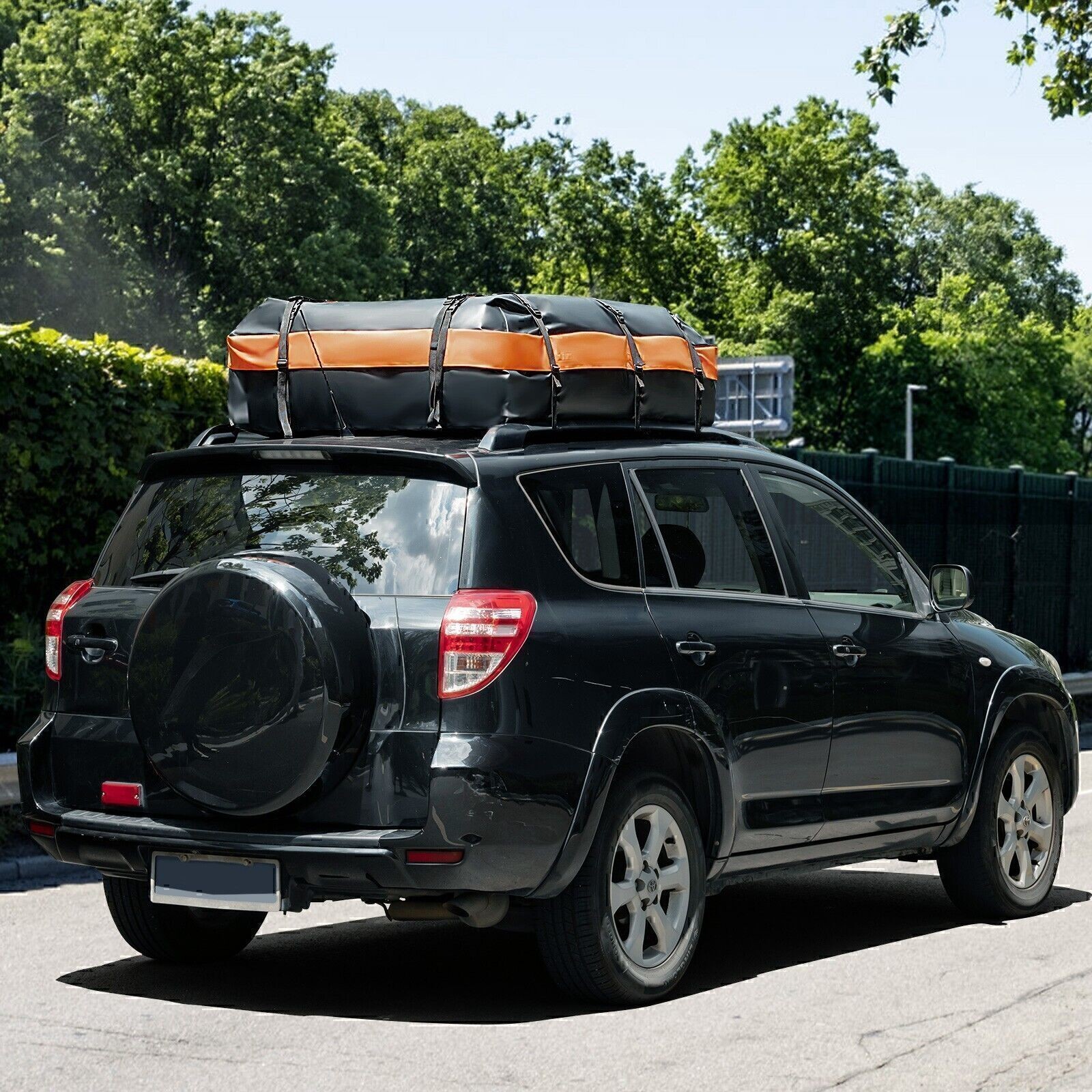 595L Large Car Roof Top Rack Carrier Waterproof Cargo Bag Storage Travel Luggage