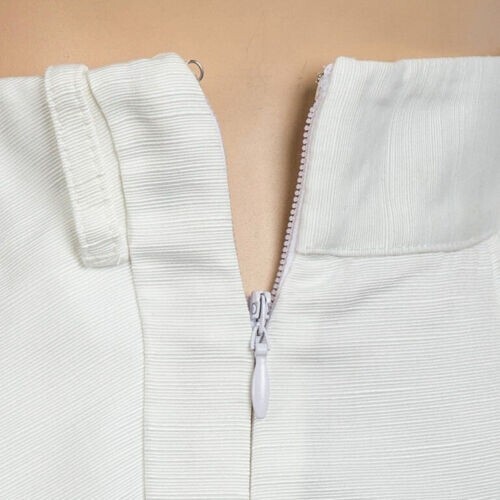 New Topshop Womens Ladies Girls White Cream Skort Shorts Size 8 - Picture 7 of 7