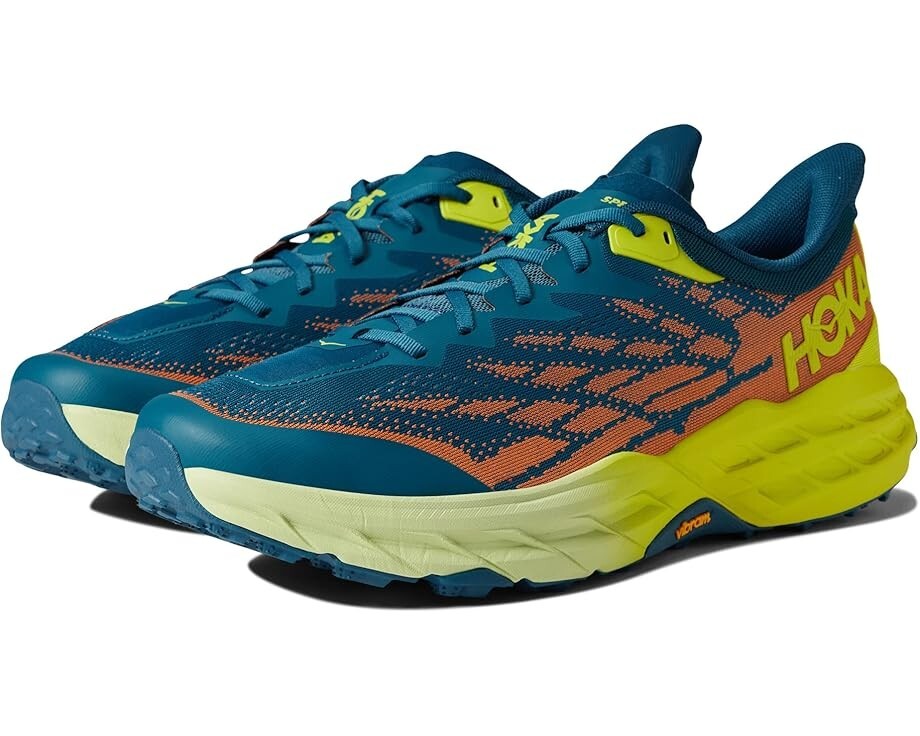 HOKA ONE ONE MEN\'S RUNNING SHOES, BLUE CORAL EVENING PRIMROSE, 10 AU Amazon.com | Hoka ONE ONE Men main image 3