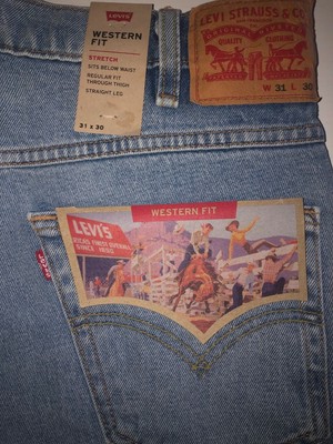 Levi's WESTERN FIT MEN'S JEANS Style 