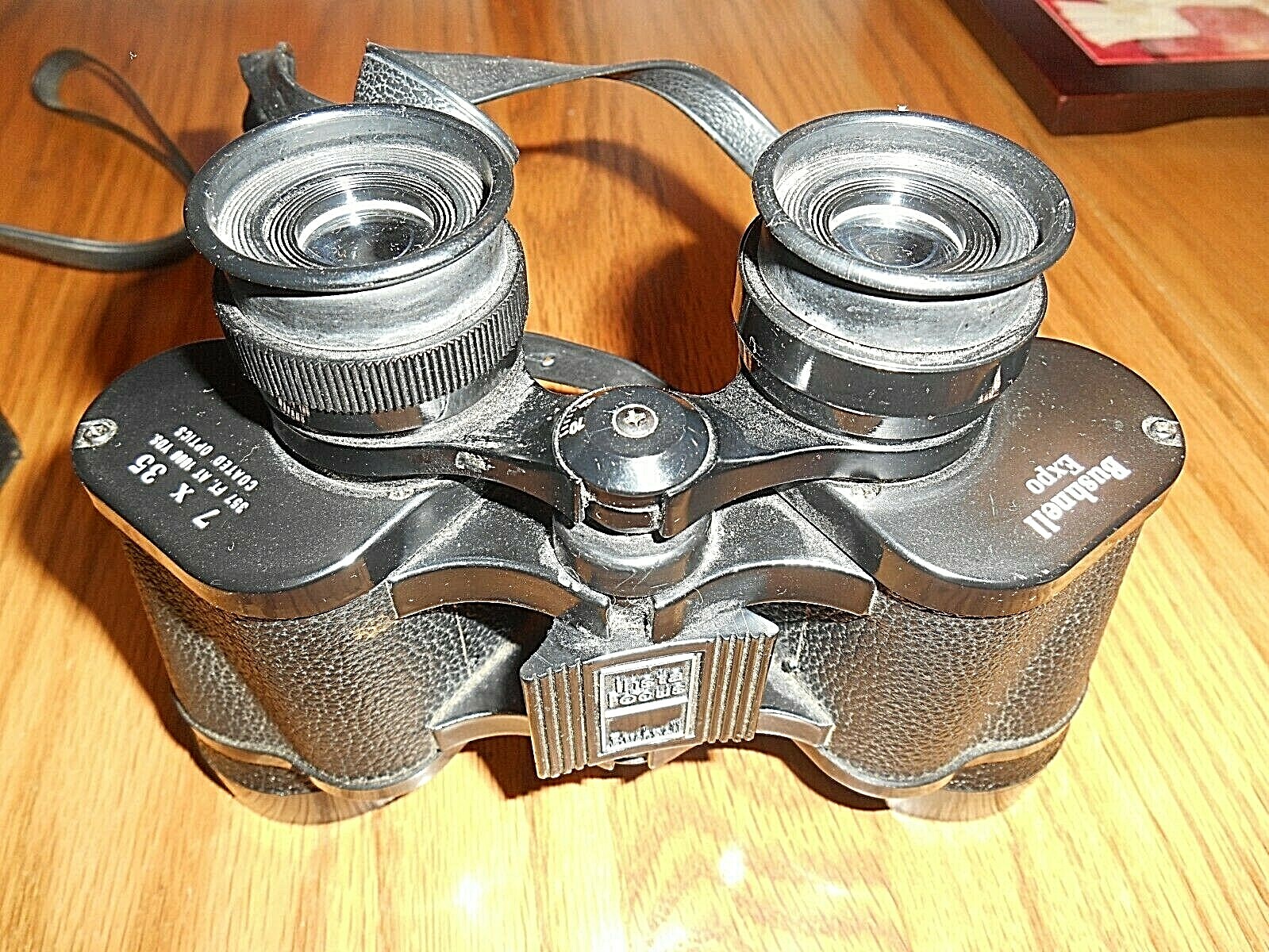 VINTAGE Bushnell Expo INSTA FOCUS Binoculars with Case 7 X 35 eBay