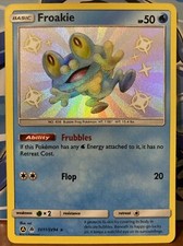 Pokémon TCG Froakie Hidden Fates SV11/SV94 Holo Shiny Holo Rare