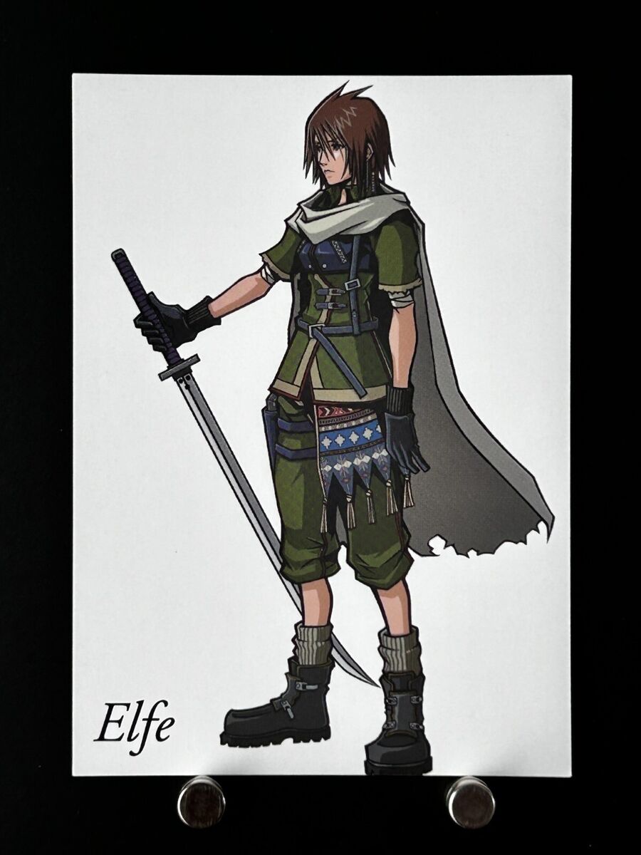 Elfe FINAL FANTASY VII Anniversary Art Museum Card 2-022 Elfe FINAL FANTASY VII Anniversary Art Museum Card 2-022