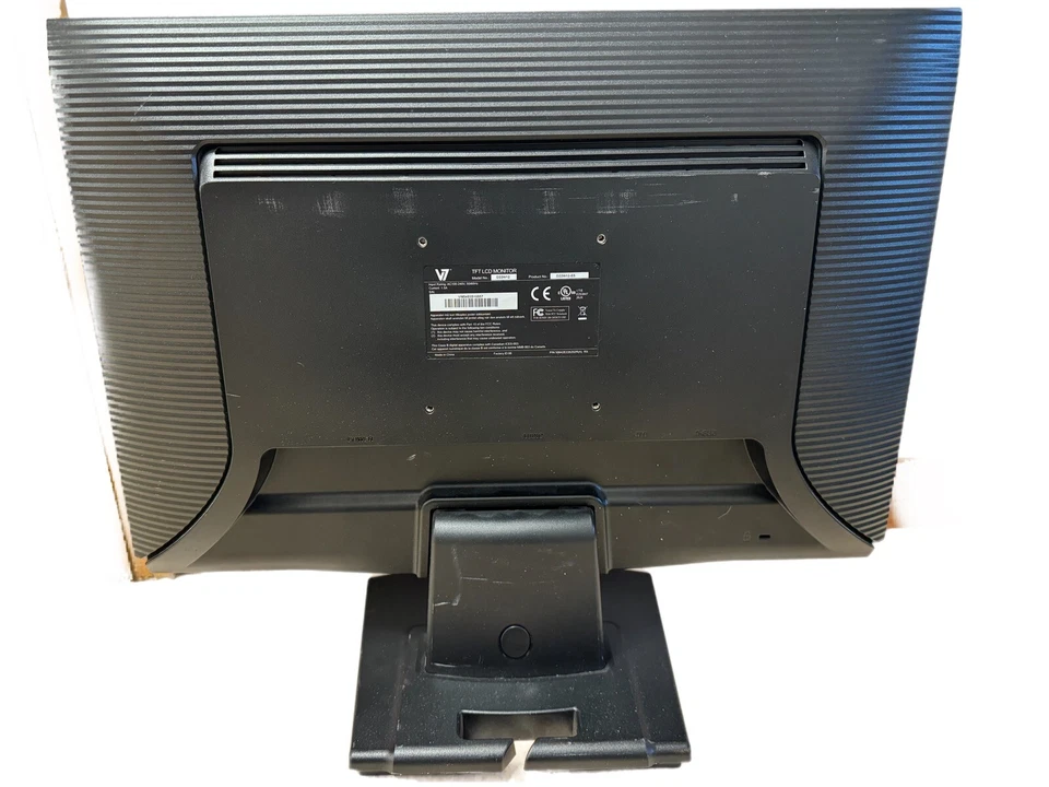 V7 DW22W12 22" Monitor 1680x1050 Display - Bild 2 von 4