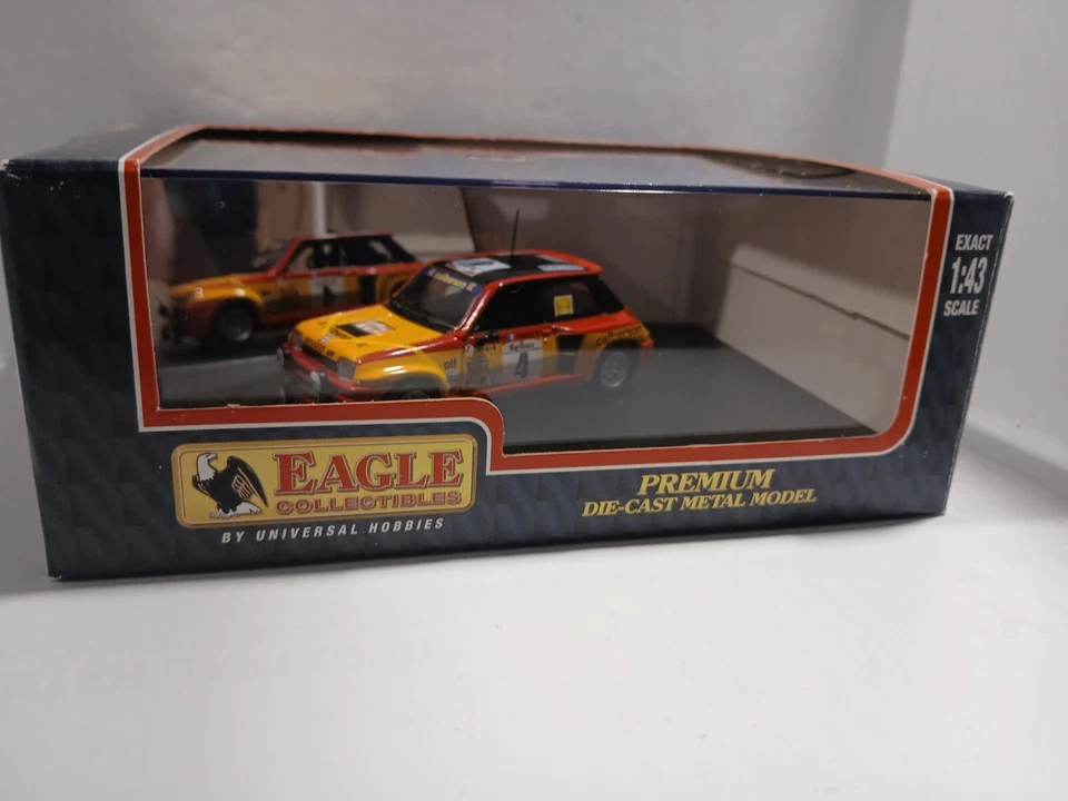 Eagle Collectibles 1:43 Renault 5 Turbo N 4 Calberson Tour De France 1980 Diecas Foto 4 de 4