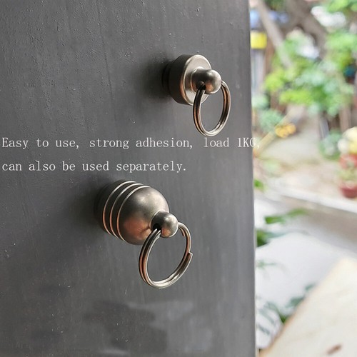 Titanium Quick Buckle Quick Detach EDC Carabiner Keychain Tools Pendant Magnet - Picture 4 of 9