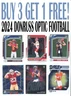 2024 Donruss Optic Football BASE (BUY 3 GET 1 FREE) You Pick - Complete Your Set