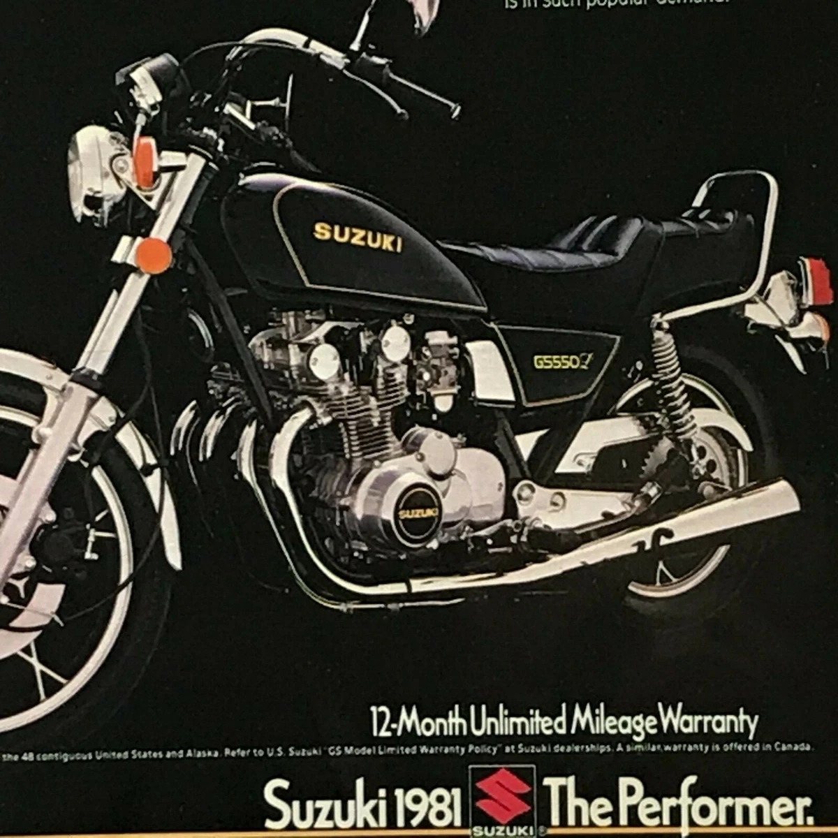Suzuki gs 550 l 1981 deals