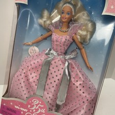 35th ANNIVERSARY BARBIE Doll Walmart Exclusive 17245 Mattel Vintage 1997 - NEW