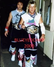 RICKY MORTON & ROBERT GIBSON WRESTLER 8 X 10 WRESTLING PHOTO NWA WWF