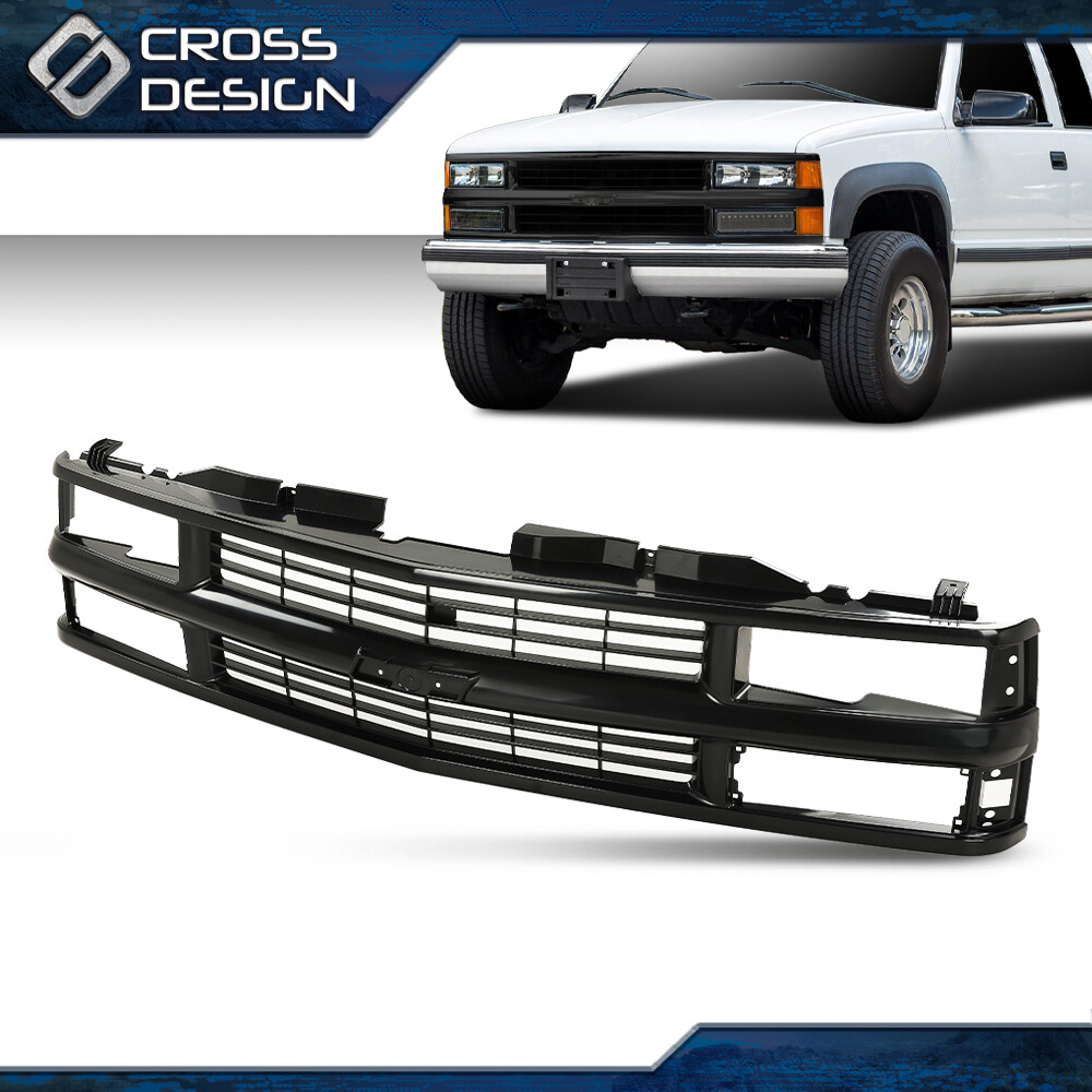 Key Parts 1995 Chevrolet K1500 Grille Assembly, Black, Grille, Blk, Comp...