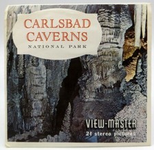 View Master A376, Carlsbad Caverns National Park, 3 Reel Set