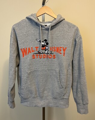 Mickey Mouse Walt Disney Studios Size Small Disney 100 Eras Hoodie Sweatshirt