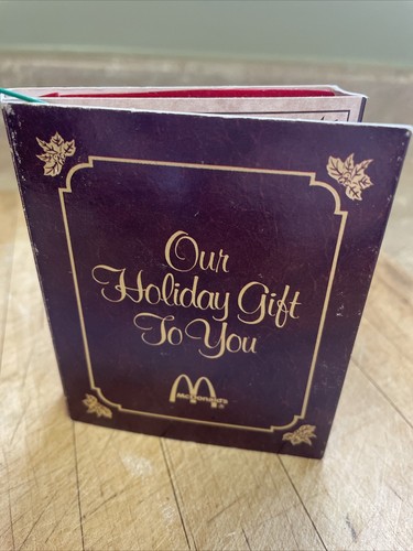 Vintage 1978 Mcdonalds Christmas Gift Norman Rockwell Inspired Ornament - Picture 2 of 5