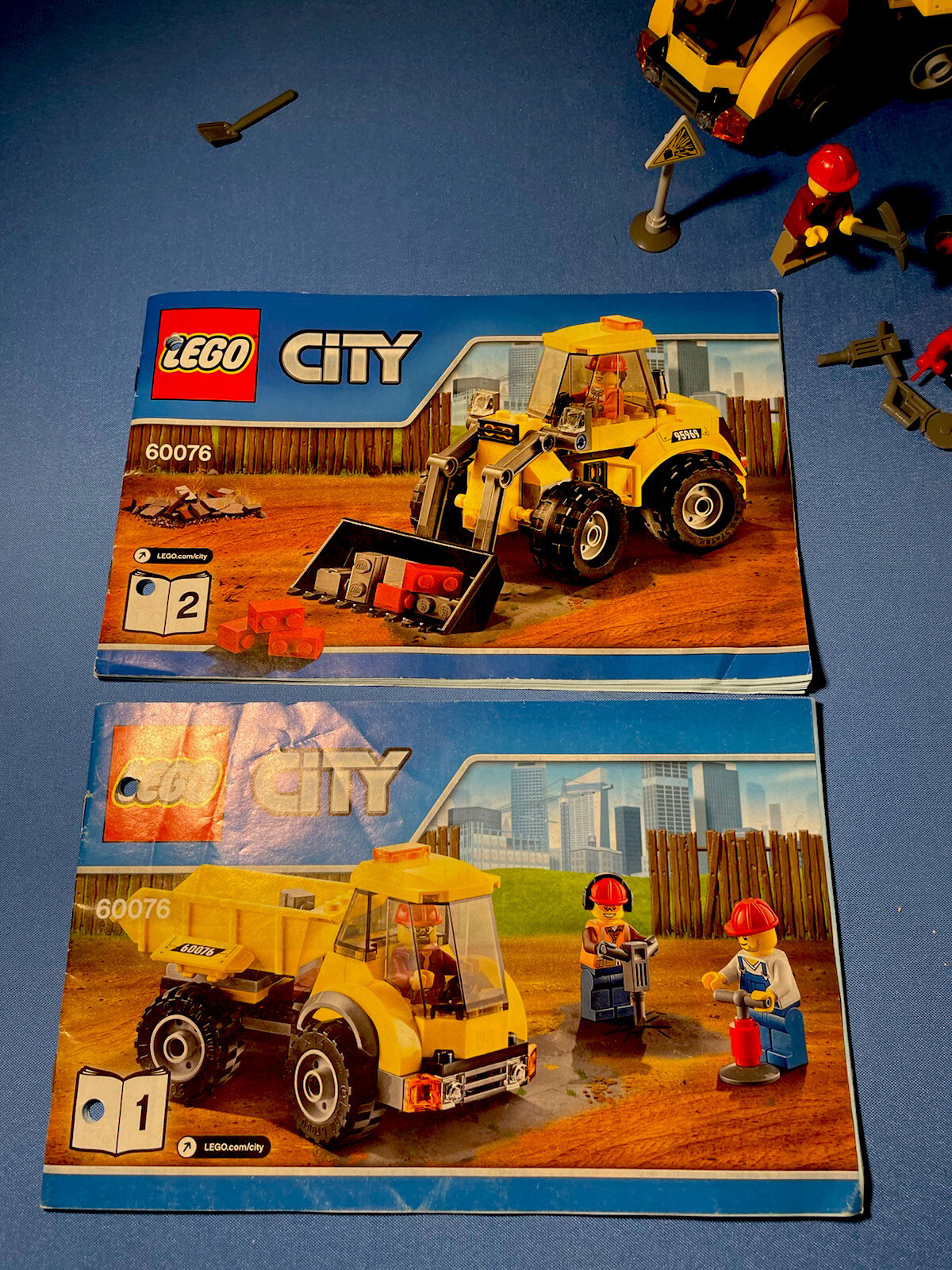 60076 Lego® City Baustelle BA mit Bauanleitung Abrissbaustelle 60076 Lego® City Baustelle BA mit Bauanleitung Abrissbaustelle