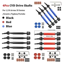 Drive Shaft CVD Axles For 1/10 Arrma 3S Senton/Granite/Typhon/Vorteks RC Upgrade