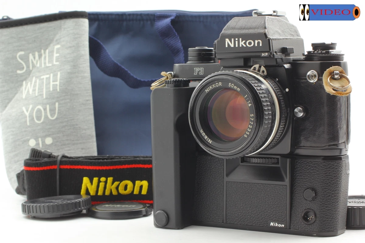 Heat resistant!!【N MINT】Nikon F3 P Press HP DE-3 SLR MD-4 Ai-s