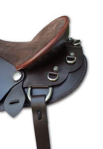 SALE Countryman Swinging Fender Leather Hybrid Stock Saddle SALE - Picture 4 of 10