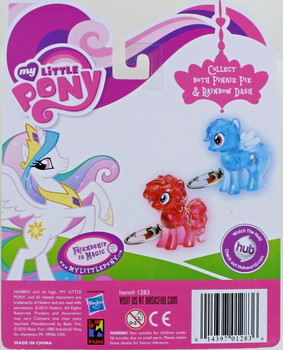 My Little Pony RAINBOW DASH Keychain Keyring MLP Brony