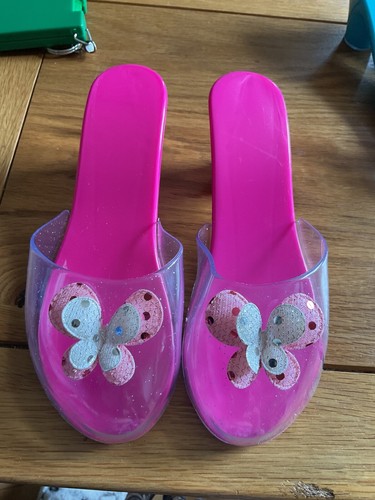 2 pairs of used dress up high heeled shoes for young girls - Picture 4 of 5