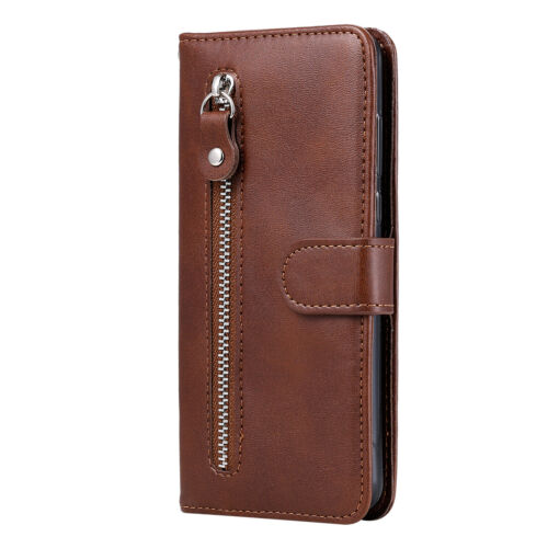 Case for LG K12 Plus K40 K41S G9 Zipper PU Leather Flip Wallet Stand Phone Cover - Picture 7 of 16