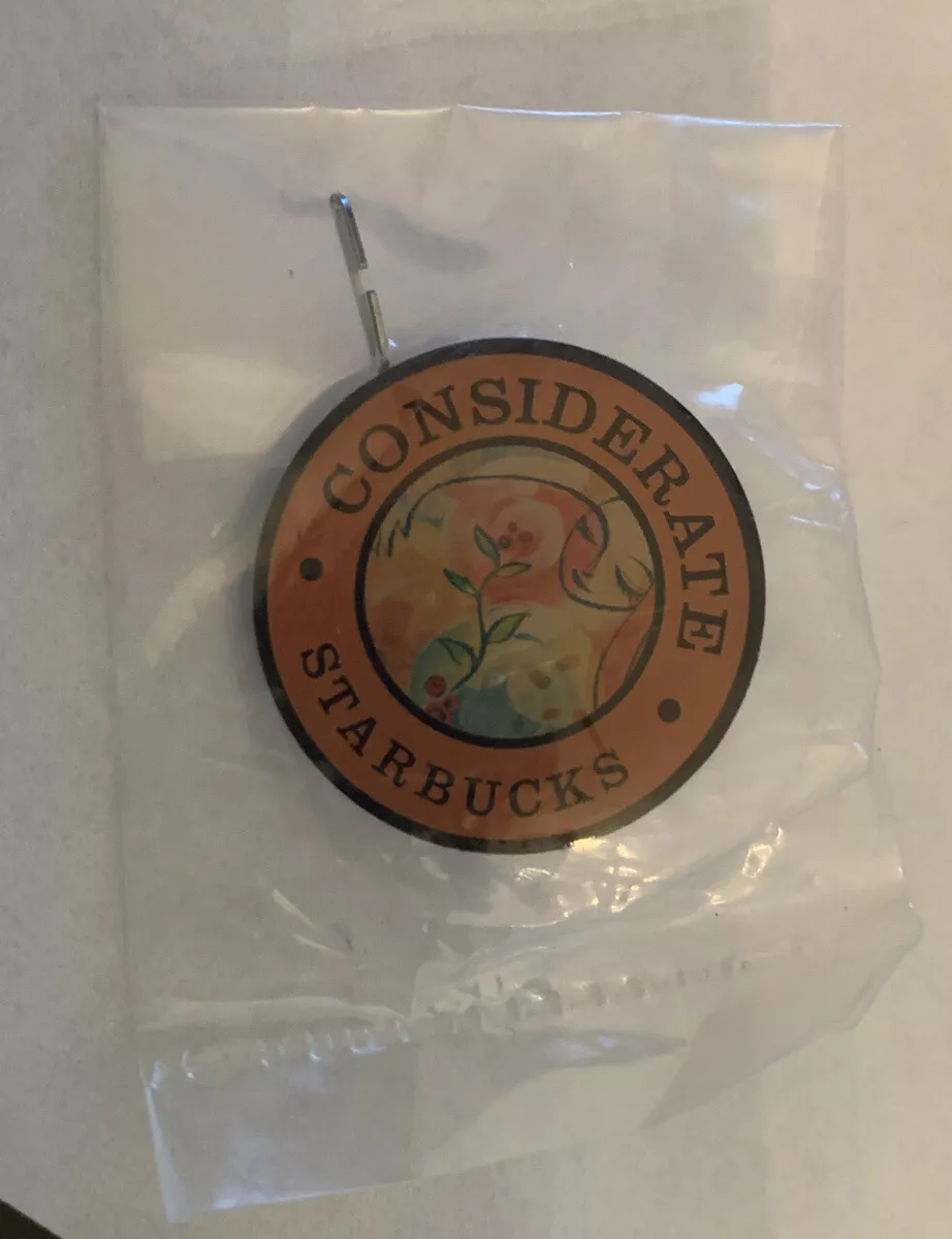 Starbucks Sealed Green Apron Considerate Partner Coffee Gear Round