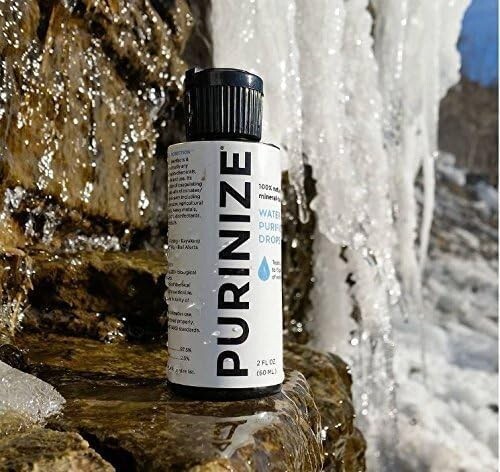 PURINIZAR 2 OZ - Solución natural de purificación de agua preparación/supervivencia para emergencias - Imagen 6 de 6