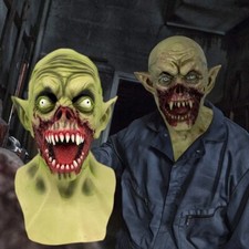 Scary Dracula Monster Halloween Costume Party Horror Demon Zombie Vampire Mask