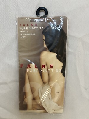 Falke Pure Matt Anklet Transparent Matt  2 39-42 Powder