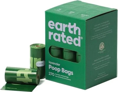 Earth Rated Dog Poo Bags Leak Proof and Extra Thick Waste Bag Refill - 270
