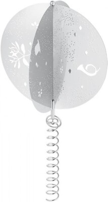 Georg Jensen December Tales Topstar Stainless Steel Nordic Tree Topper 9''-  NIB