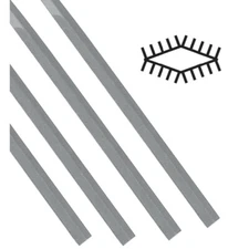 GLARDON-VALLORBE SLITTING NEEDLE FILES - LA2414-100MM- CUT#4